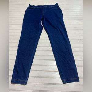 Serra elastic blue jeans size large